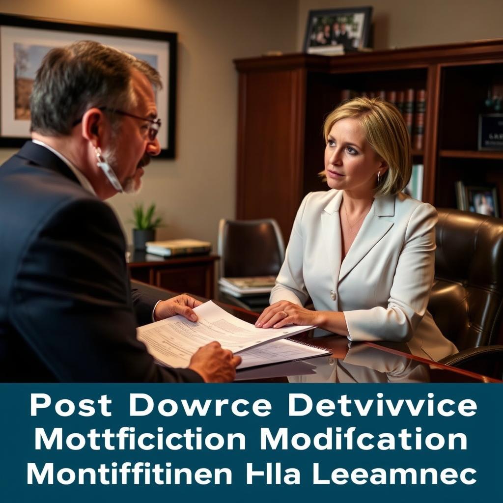 Post Divorce Modification Lawyer Colonial Heights